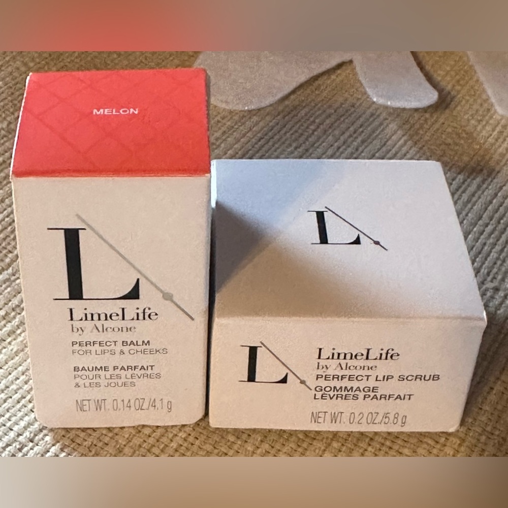 LimeLife by Alcone Perfect Balm and Lip Scrub Set - Melon